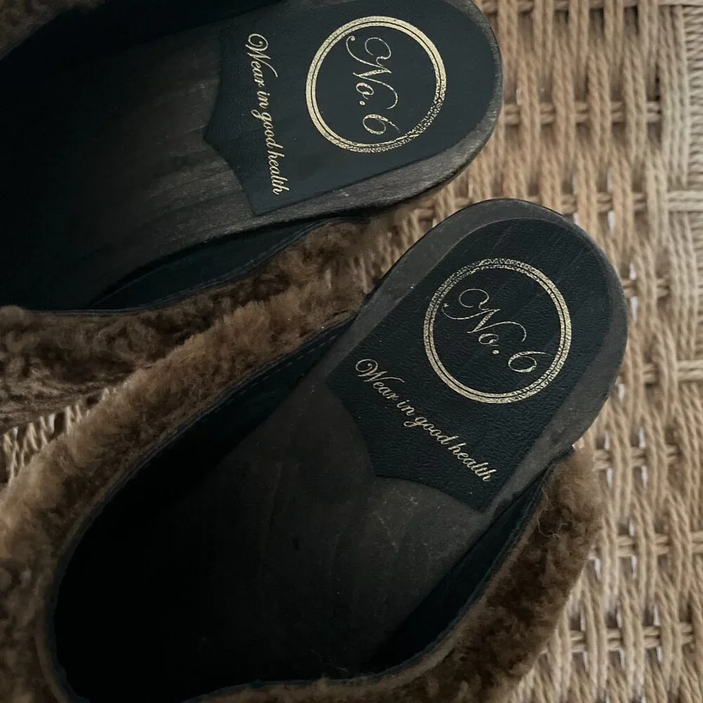 Mix No. 6 Brown and Black Mules - Picture 5 of 5